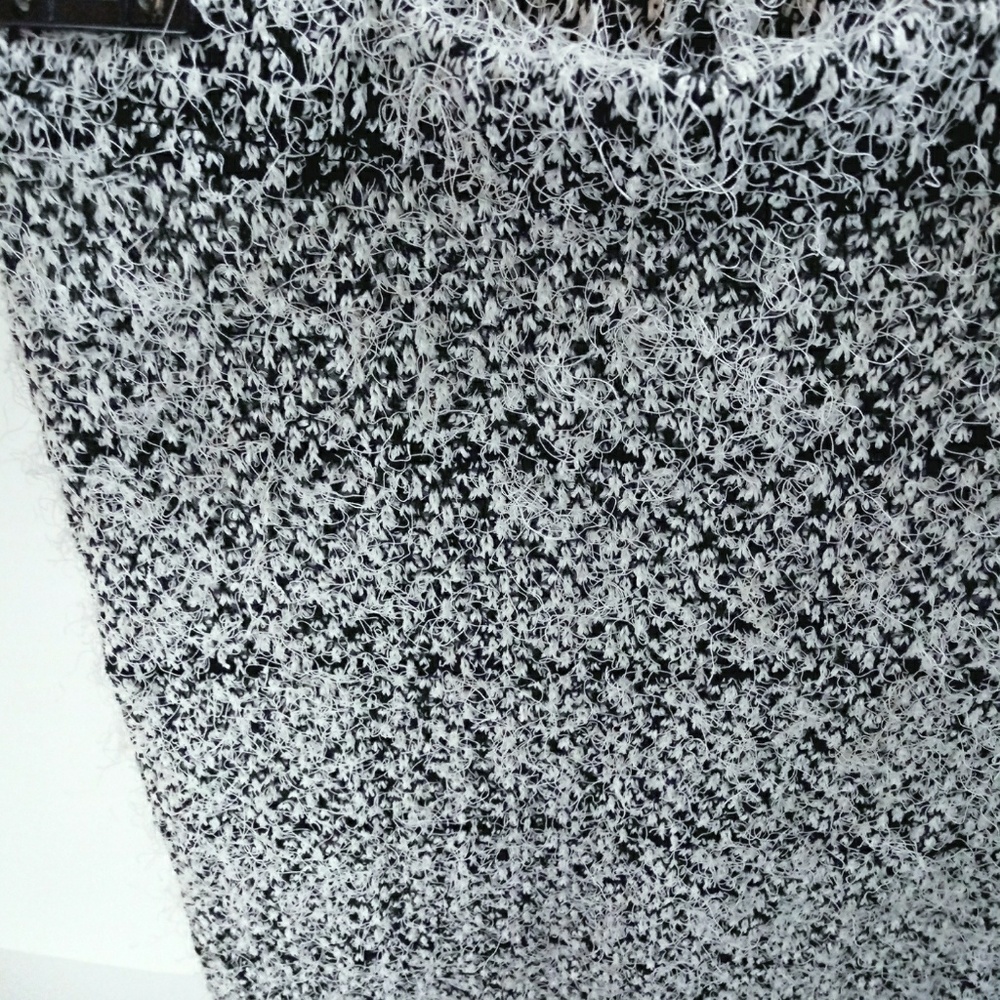 Vintage Textured Midi Skirt